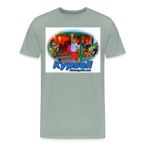 Kypseli Foibos jpg - Men's Premium T-Shirt