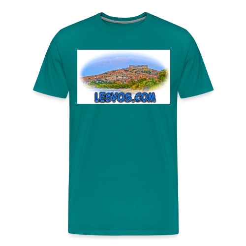 Lesvos com jpg - Men's Premium T-Shirt