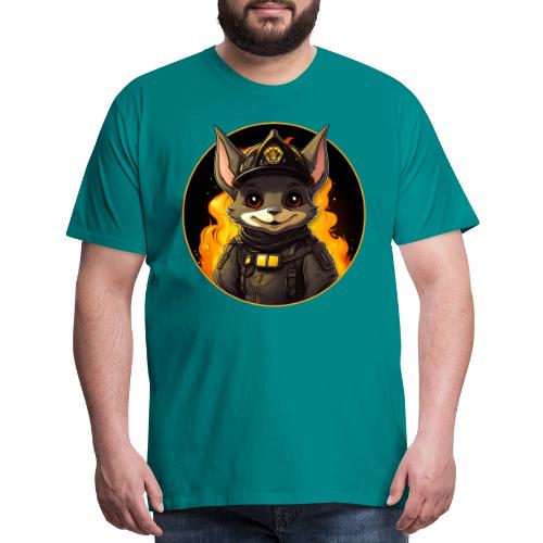 Firefighter bat - Men's Premium T-Shirt