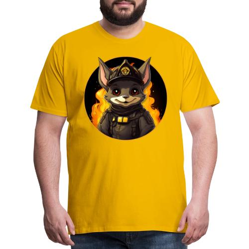 Firefighter bat - Men's Premium T-Shirt