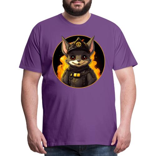 Firefighter bat - Men's Premium T-Shirt