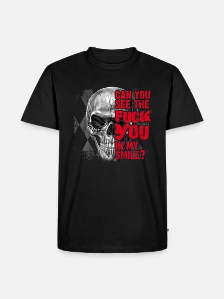 Fuck you statement - Men's Premium T-Shirt - black