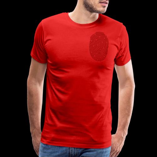 red_fingerprint - Men's Premium T-Shirt