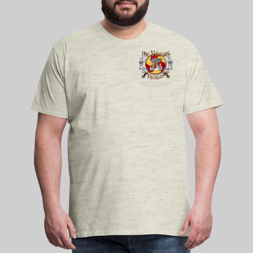 Vikings of Bjornstad Logo/Back Logo - Men's Premium T-Shirt