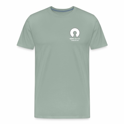 osi_greyscale_logo_transp - Men's Premium T-Shirt
