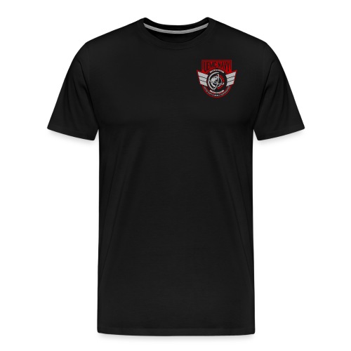 UEMC Navy Logo Grey - Men's Premium T-Shirt