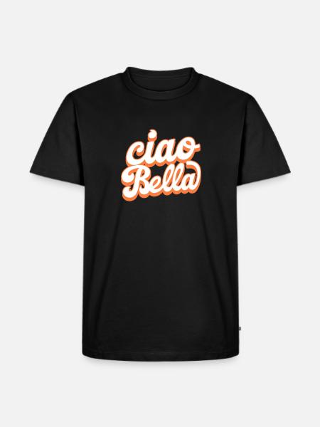 Ciao Bella - Men's Premium T-Shirt - black