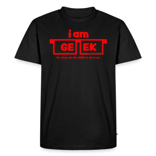 iamGEEK RED - Men's Premium T-Shirt