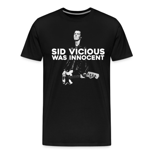 SID VICIOUS WAS INNOCENT - T-shirt premium pour hommes