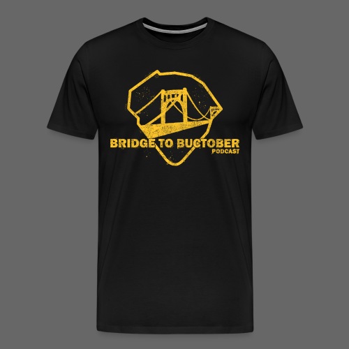 Bridge to Buctober Logo Gold - Men's Premium T-Shirt