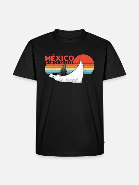 Mexico Manta Ray - Men's Premium T-Shirt - black