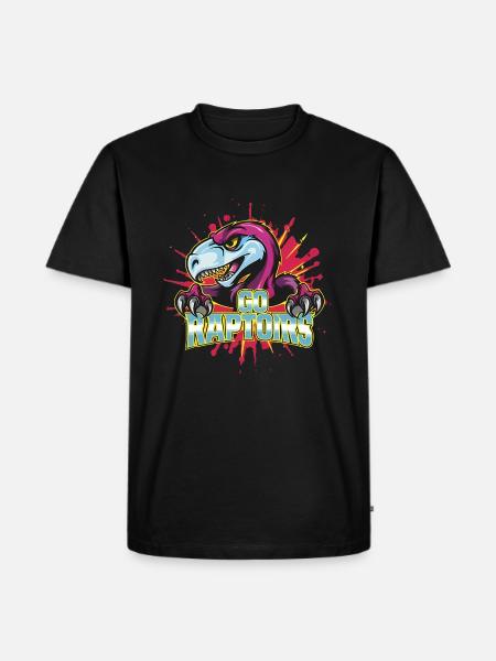 Go Raptors - Men's Premium T-Shirt - black