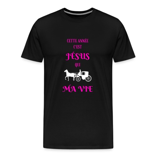 Jesus leads us - Men's Premium T-Shirt