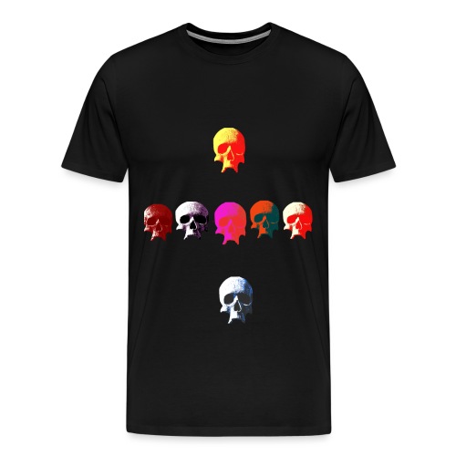 skull cross - Men's Premium T-Shirt