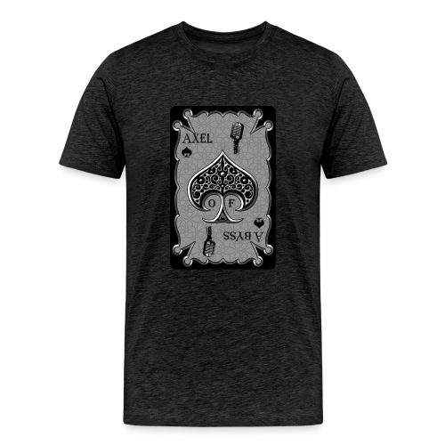 Axelofabyss Spade Card - Men's Premium T-Shirt