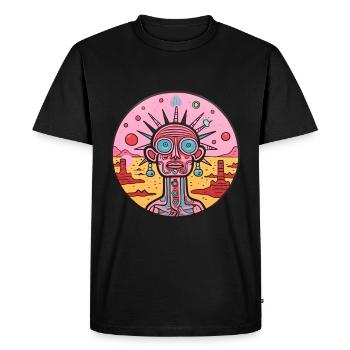 Ancient Punk - Men's Premium T-Shirt - black - Front - Nico (187cm)