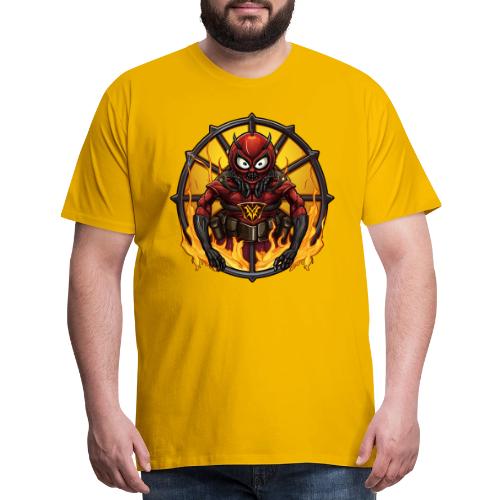 Firefighter spider - Men's Premium T-Shirt