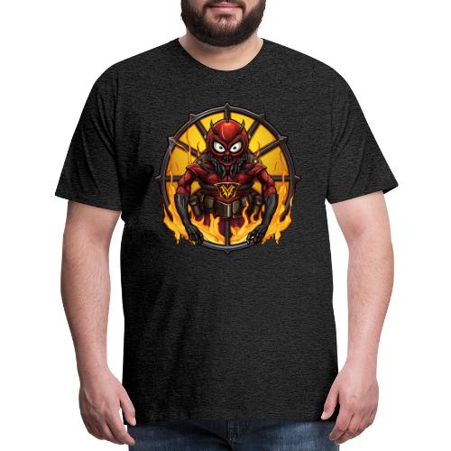 Firefighter spider - Men's Premium T-Shirt