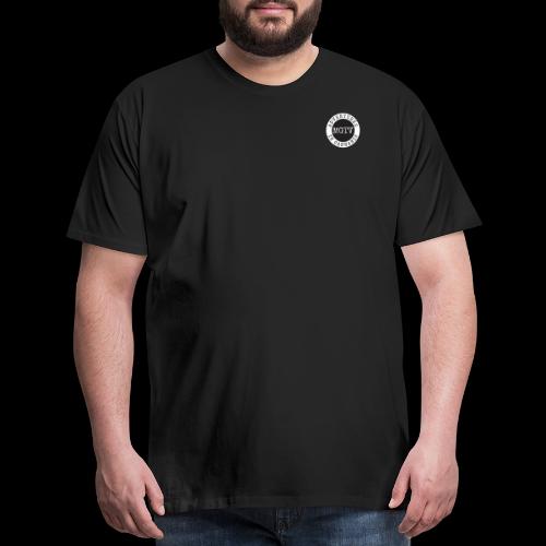 MGTV Logo tastefully small - Men's Premium T-Shirt