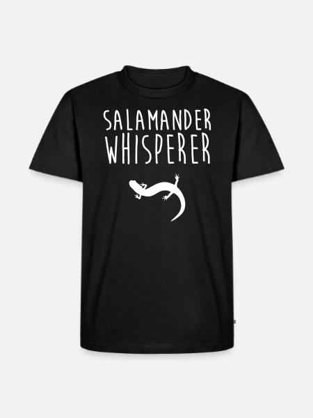 Salamander Tshirt - Men's Premium T-Shirt - black
