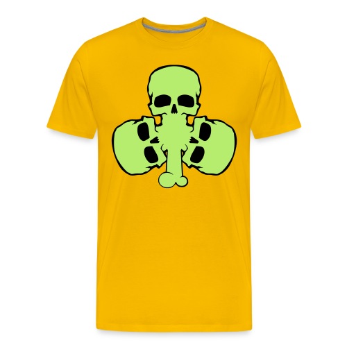 skull_shamrock - Men's Premium T-Shirt