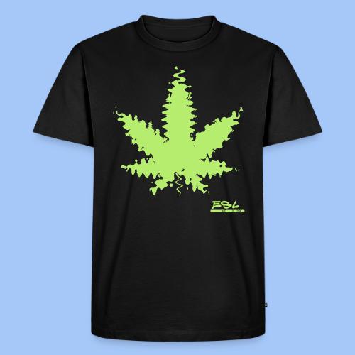 leaf inkblot - Men's Premium T-Shirt
