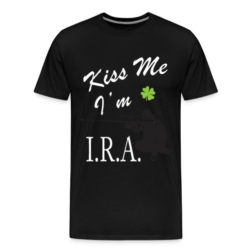 kiss me im ira ii - Men's Premium T-Shirt