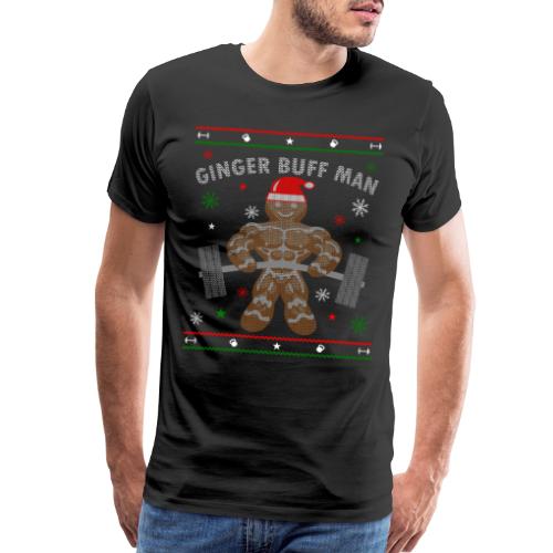 Ginger Buff Man Body builder Gainz Ugly Christmas - Men's Premium T-Shirt