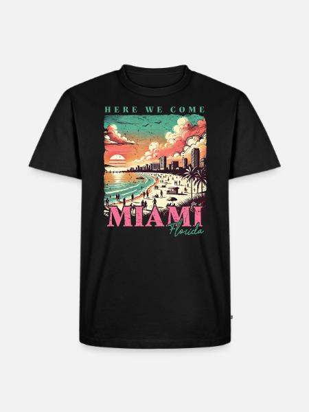 Miami - Men's Premium T-Shirt - black