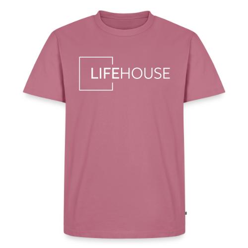 LH Logo White - Men's Premium T-Shirt