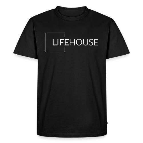 LH Logo White - Men's Premium T-Shirt