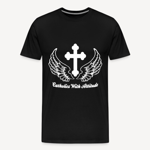 CATHOLICS WITH ATTITUDE - Men's Premium T-Shirt