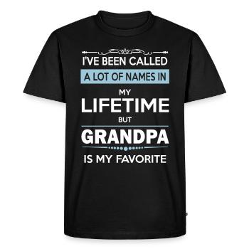 I VE BEEN CALLED GRANDPA -may favorite grandpa - Men's Premium T-Shirt - black - Front - Nico (187cm)
