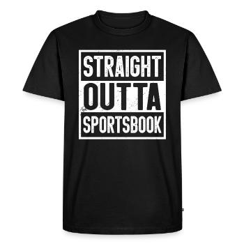 Parlay Sports Betting - Men's Premium T-Shirt - black - Front - Nico (187cm)