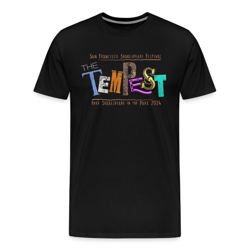 The Tempest - Free Shakespeare in the Park 2024 - Men's Premium T-Shirt