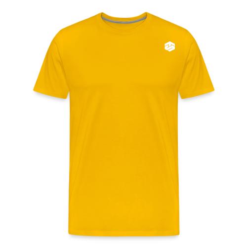 White Logo Collection - Men's Premium T-Shirt