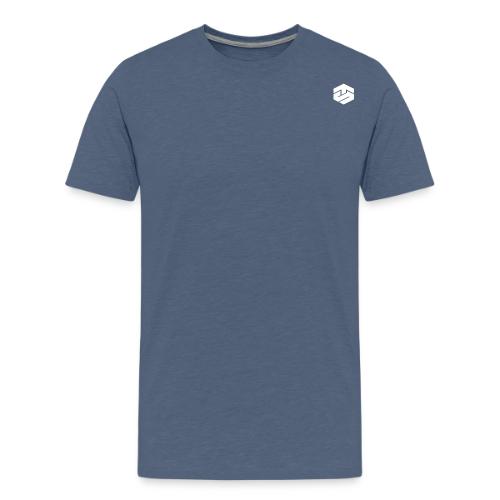 White Logo Collection - Men's Premium T-Shirt