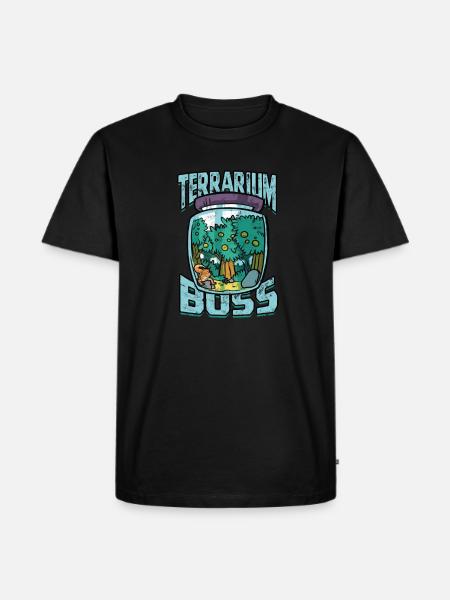 Terrarium Boss - Reptile - Men's Premium T-Shirt - black