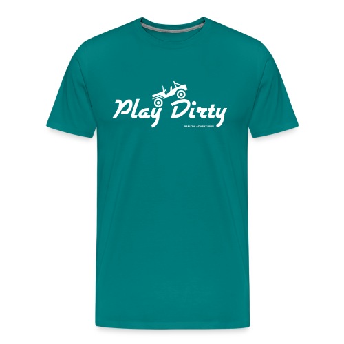 Classic Barlow Adventures Play Dirty Jeep - Men's Premium T-Shirt