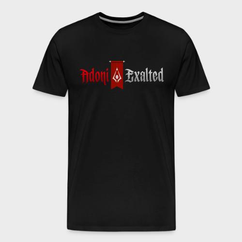 Adoni Exalted Logo - Men's Premium T-Shirt