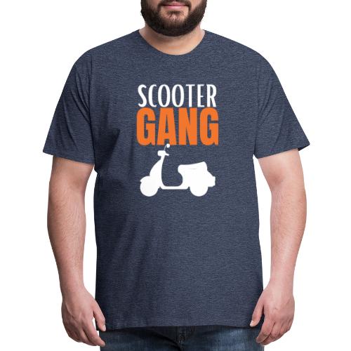 Funny Scooter Gang Motorbikes Riders Lovers - Men's Premium T-Shirt