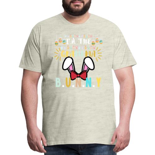 I'm The Grandma Bunny Matching Family Easter Eggs - Men's Premium T-Shirt