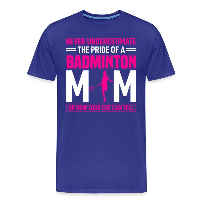 Pride of a Badminton Mom