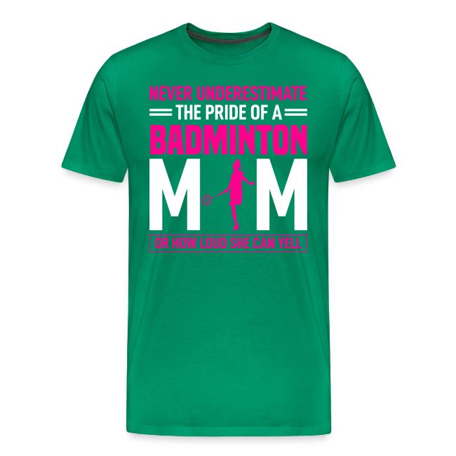 Pride of a Badminton Mom