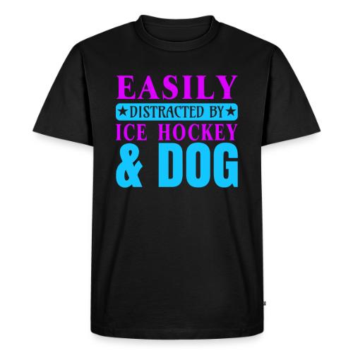 Easily Distracted Hockey Ice hockey gifts - Men's Premium T-Shirt