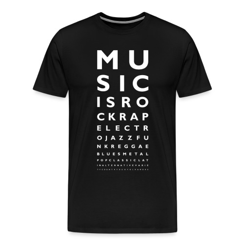 Music is - Men's Premium T-Shirt