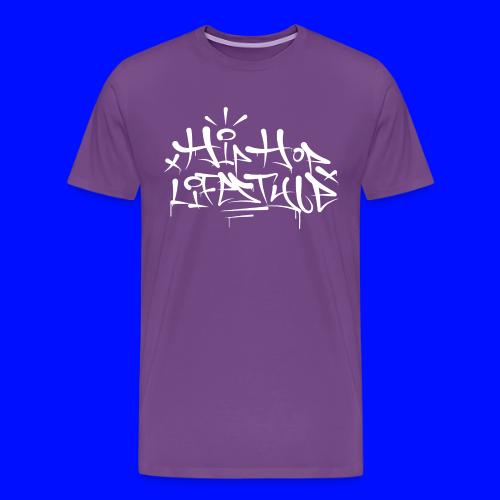 Hip Hop Lifestyle Graffiti Tag - Men's Premium T-Shirt