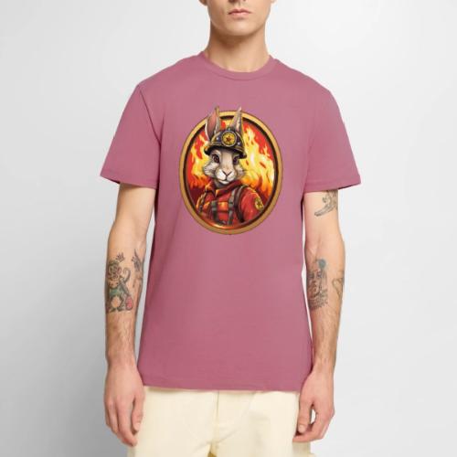 Rabbit Firefighter - Men's Premium T-Shirt
