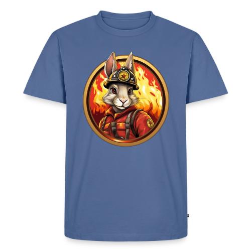 Rabbit Firefighter - Men's Premium T-Shirt