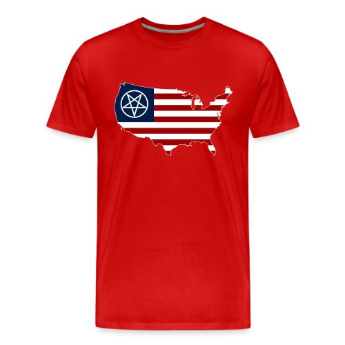 United Satanic America - Men's Premium T-Shirt